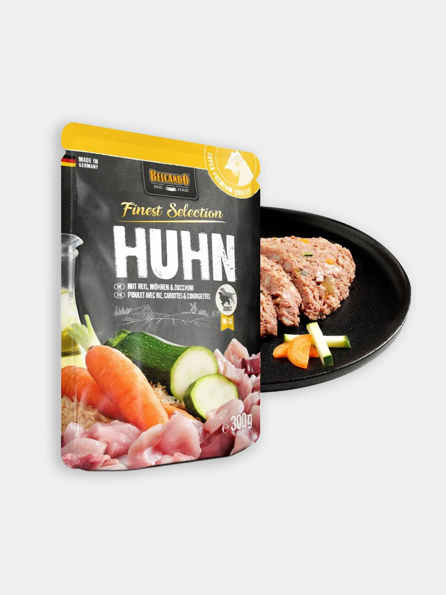 Belcando-alimentation-humide-pour-chien-pouches-poulet