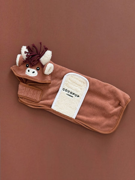 Cocopup-london-peignoir-pour-chien-vache-highland