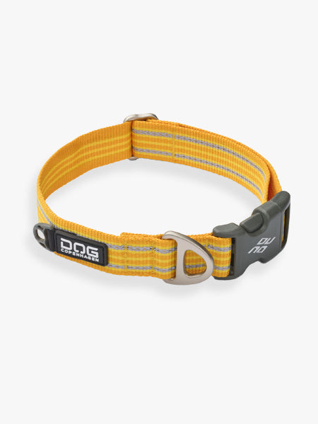 DOG-Copenhagen-collier-pour-chien-resistant-Urban-Style-Collar-jaune