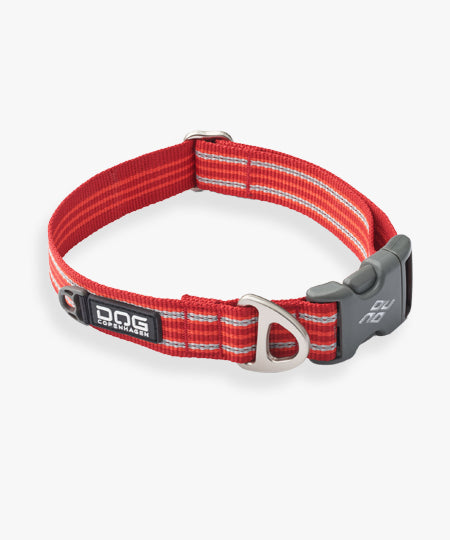 DOG-Copenhagen-collier-pour-chien-resistant-Urban-Style-Collar-rouge