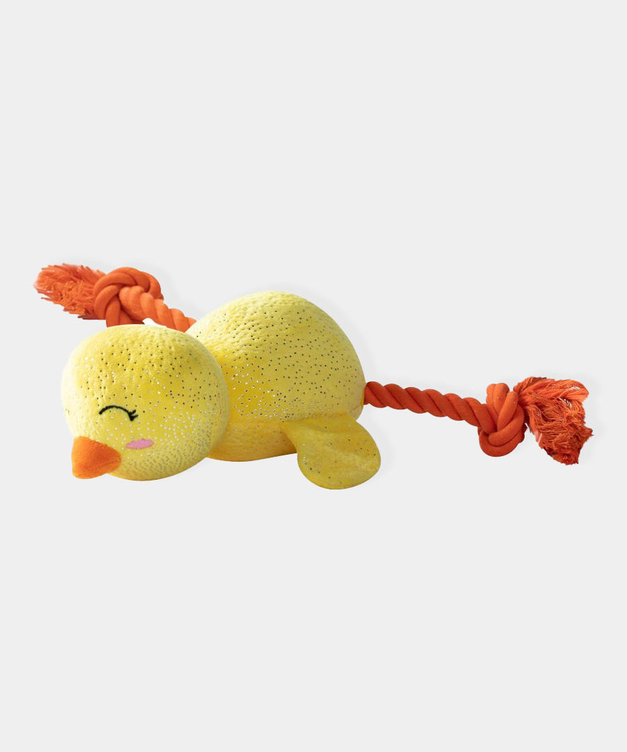 Fringe-petshop-peluche-corde-design-chien-poussin