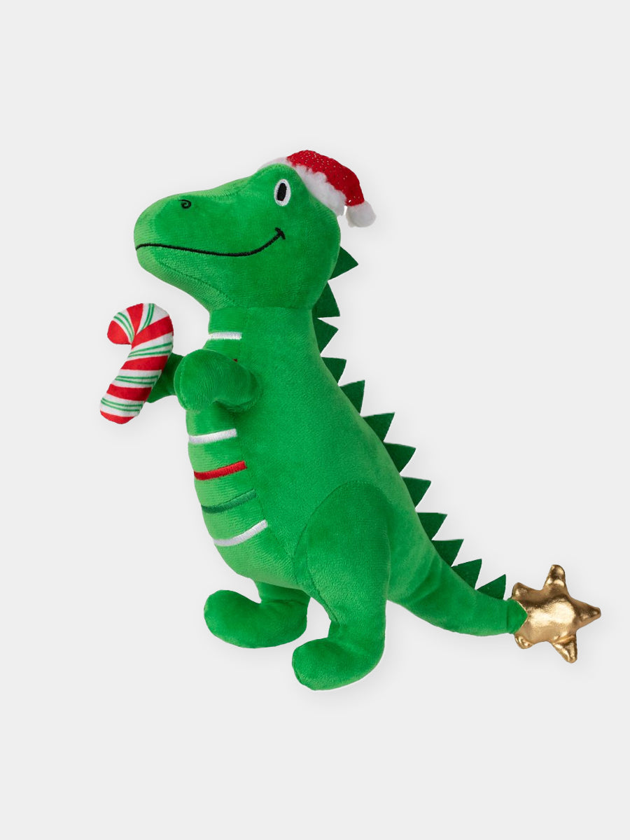 Fringe-petshop-peluche-design-chien-Dinosaure-noel-REX-MAS-IS-HERE