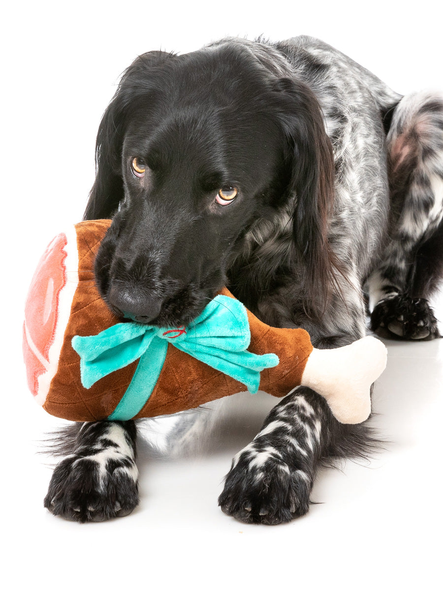 Fuzzyard-peluche-pour-chien-jambonneau-noel