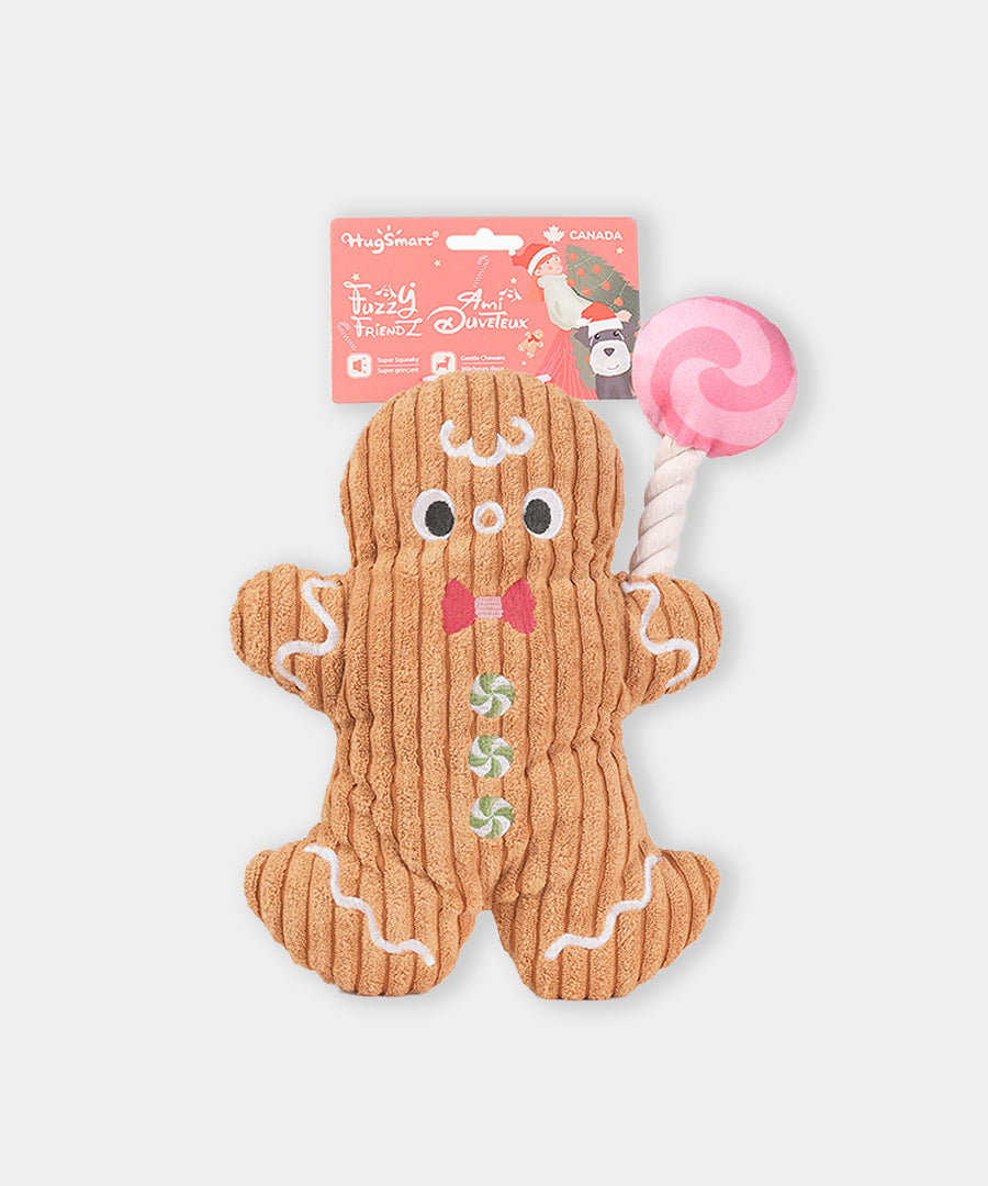 HugSmart-peluche-pour-chien-chiot-gingerbread-man