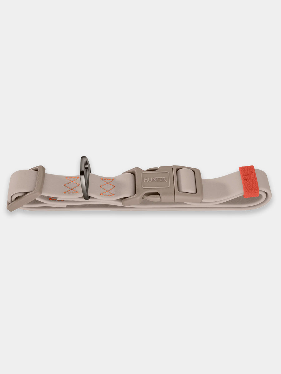Hunter-collier-biothane-pour-chien-Havanna-beige