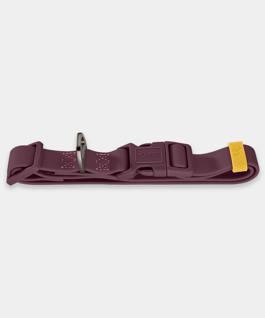 Hunter-collier-biothane-pour-chien-Havanna-mure