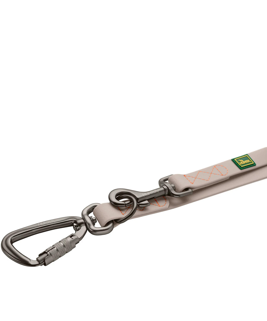 Hunter-laisse-biothane-pour-chien-Havanna-beige