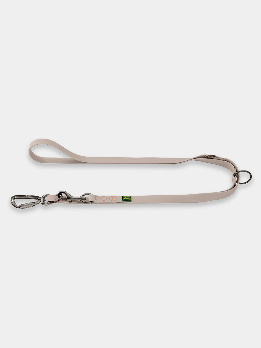 Hunter-laisse-biothane-pour-chien-Havanna-beige