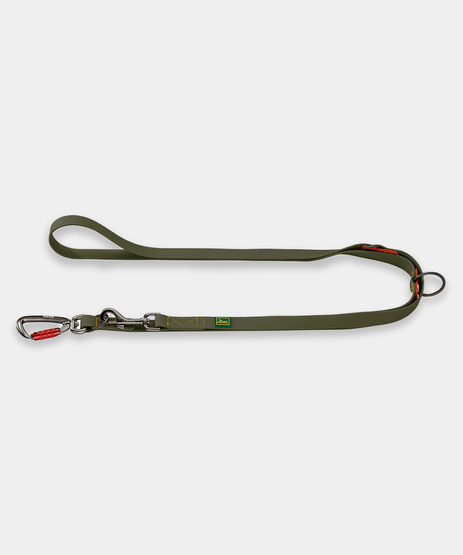 Hunter-laisse-biothane-pour-chien-Havanna-vert