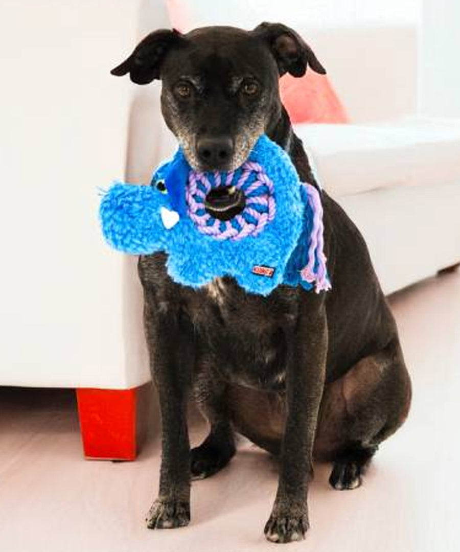KONG-Jouet-peluche-pour-chien-Ringaroos-elephant-bleu