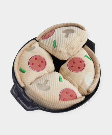 Jeu d'occupation pour chien - Pizza - Lambwolf Collective - inooko