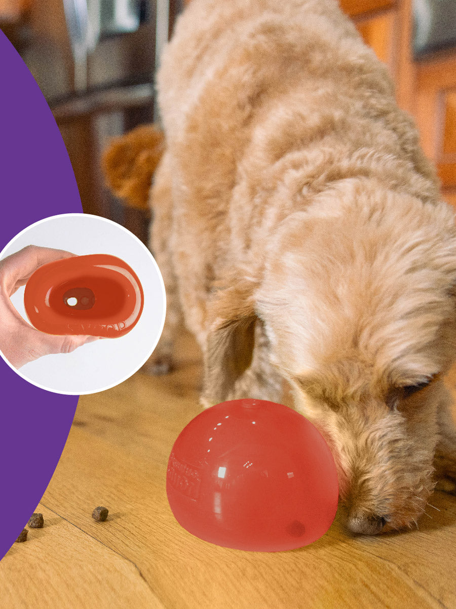 Outward-Hound-jouet-enrichissement-occupation-pour-chien-snoop-rouge