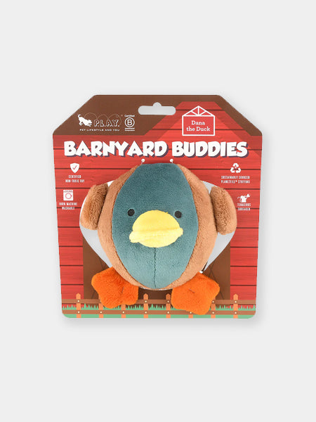 Pet-play-jouet-peluche-chien-balle-a-picot-Barnyard-Buddies-canard
