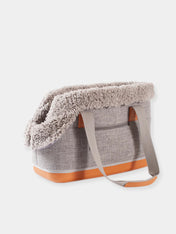 Pet-play-sac-de-transport-chien-LeftPine-pet-P.L.A.Y.-Deluxe-Dog-Carrier-gris