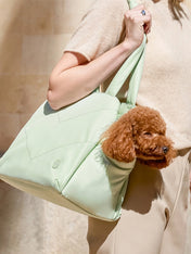 Pups-Bubs-Sac-de-transport-pour-chien-Destination-vert
