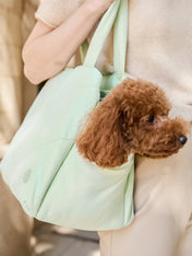 Pups-Bubs-Sac-de-transport-pour-chien-Destination-vert
