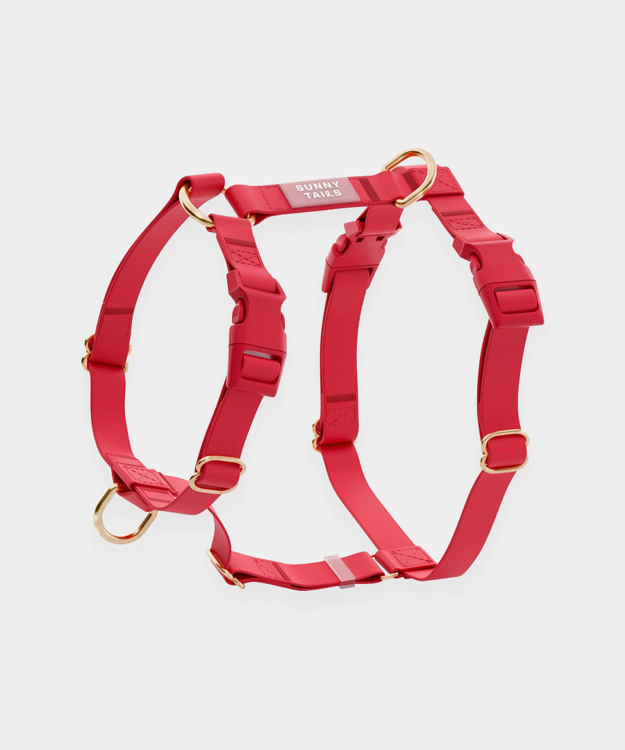 Shop-sunnytails-harnais-waterproof-pour-chien-cloud-lite-Rouge