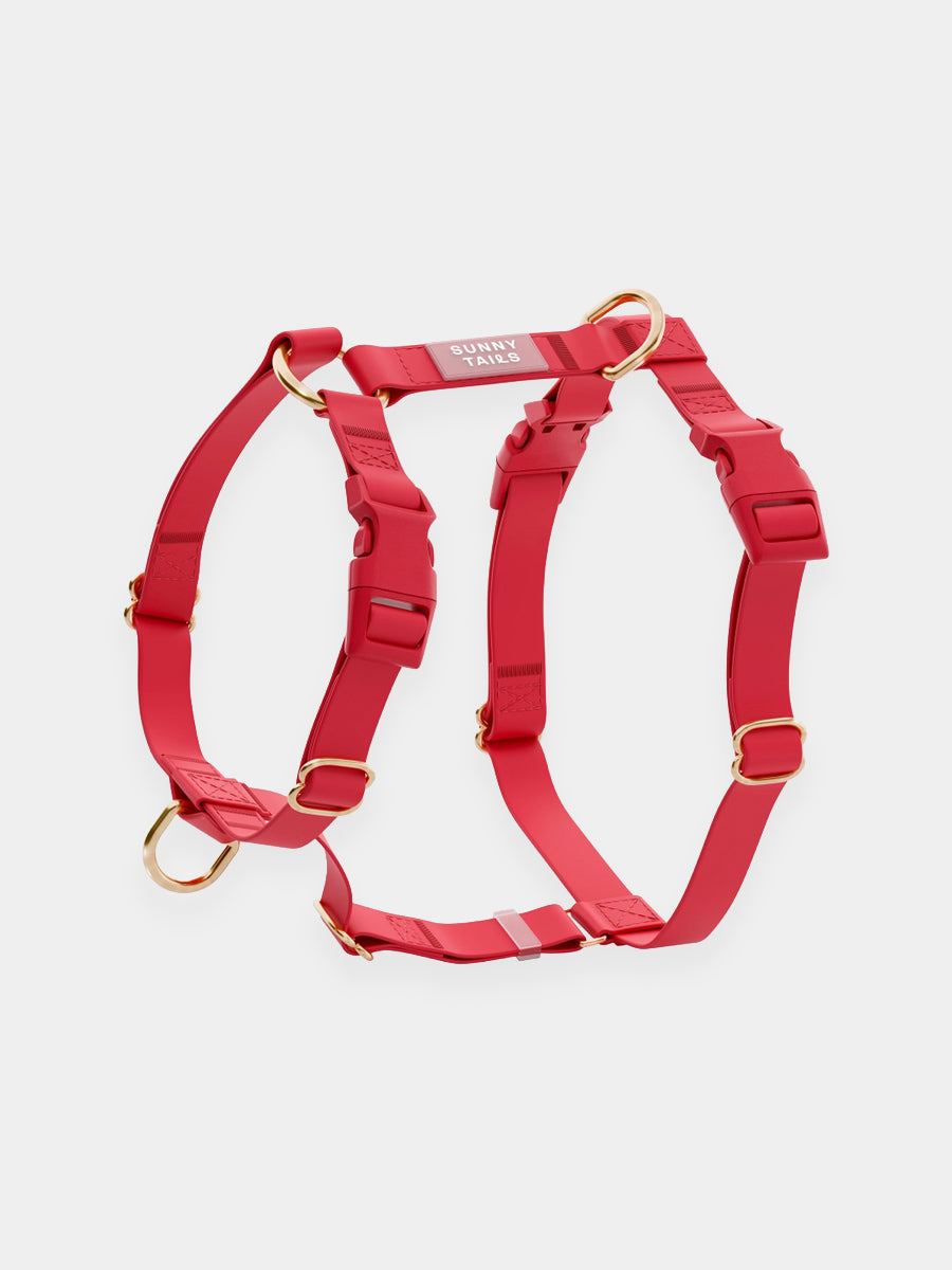 Shop-sunnytails-harnais-waterproof-pour-chien-cloud-lite-Rouge