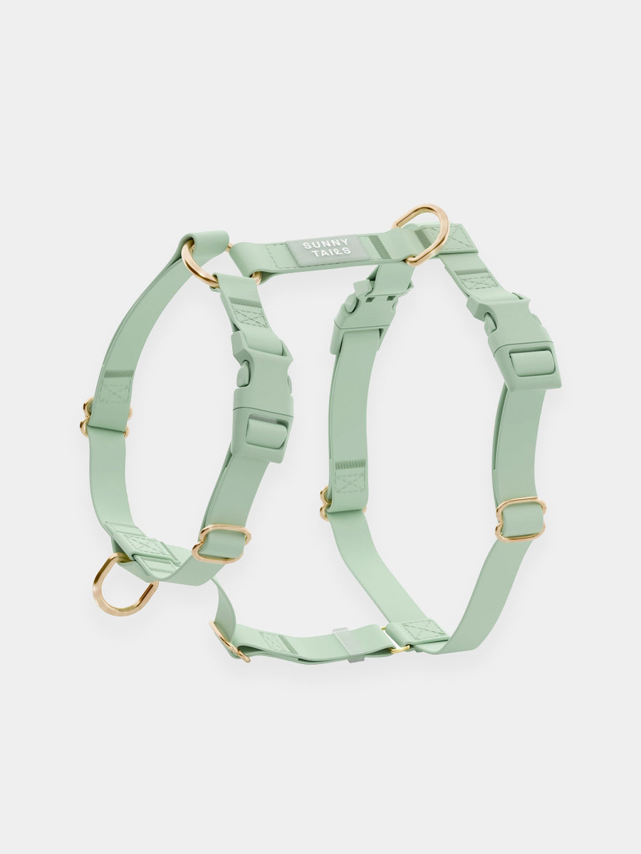 Shop-sunnytails-harnais-waterproof-pour-chien-cloud-lite-vert-pistache