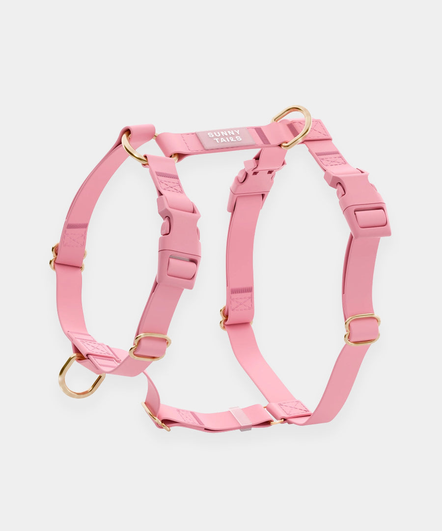 Shop-sunnytails-laisse-waterproof-pour-chien-rose-parfait