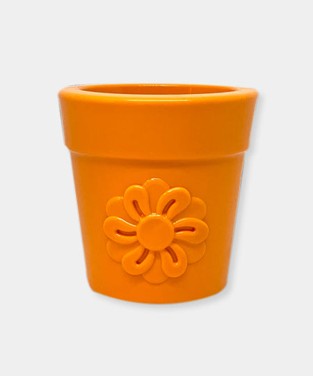    SodaPup-jouet-interactif-pour-chien-chiot-pot-fleur-orange