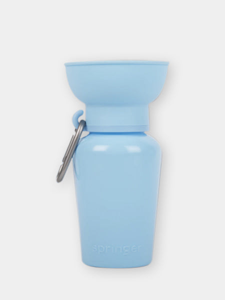 Springer-bouteille-Flip-Dog-portable-voyage-chien-BLEU