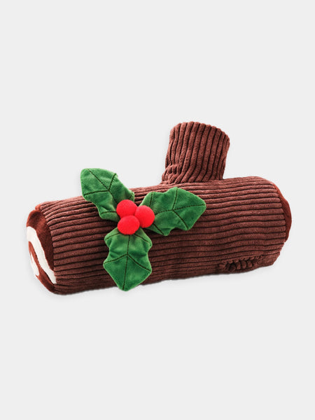 Jouet d'occupation pour chien - Bûche de Noël 🤶 - The Foggy Dog - inooko