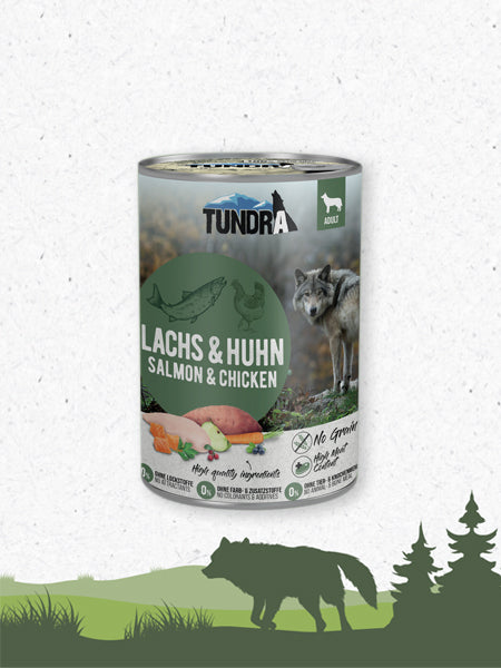 Tundra-alimentation-humide-pour-chien-adulte-saumon-poulet