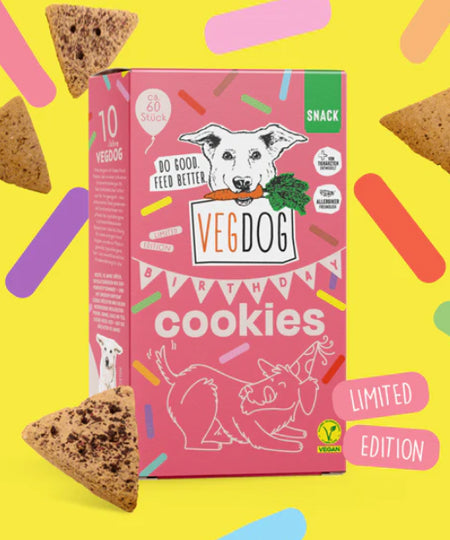 Vegdog-friandises-biscuit-anniverssaire-vegan-chien