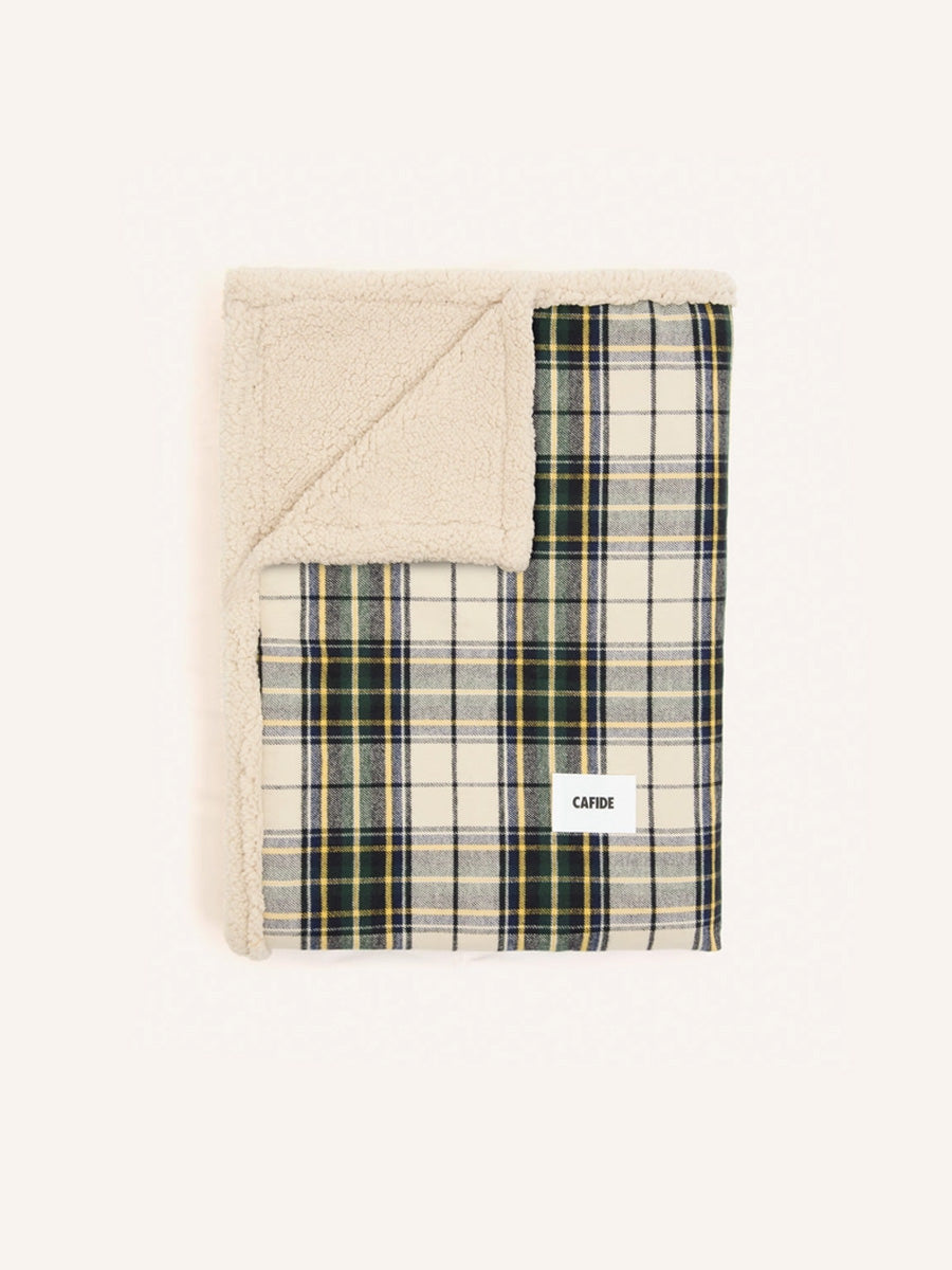 cafide-plaid-pour-chien-premium-douillet-toia-beige-Tartan