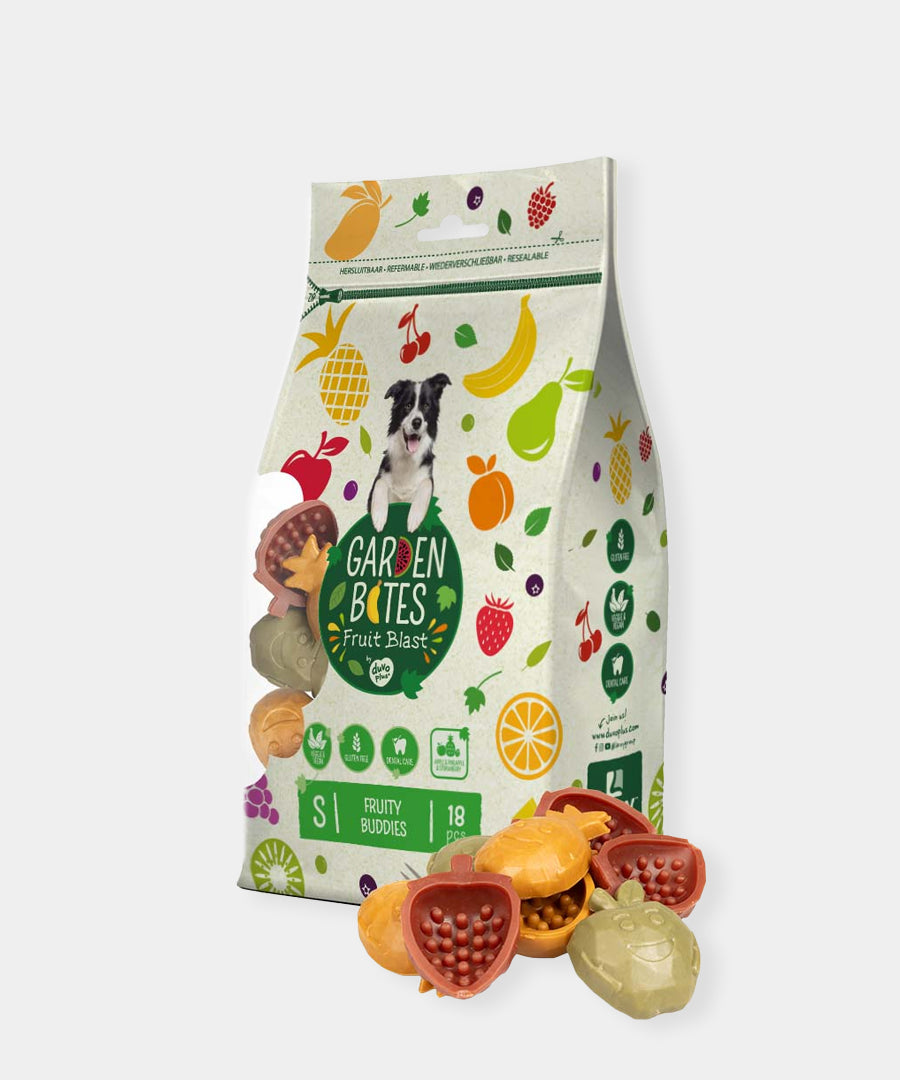 garden-bites-friandises-pour-chien-fruity-buddies-vegan-taille-S