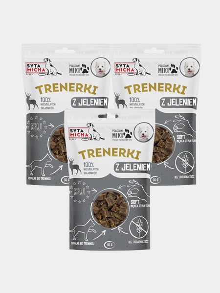 Friandises naturelles pour chien - 100% Cerf 🦌 - inooko
