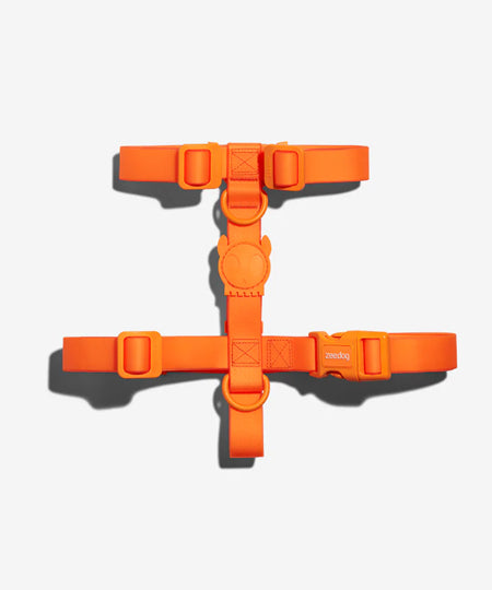 zee-dog-harnais-en-H-pour-chien-impermeable-Neopro-tangerine-orange