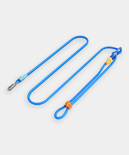 zee-dog-laisse-pour-chien-main-libre-reglable-bleu-fluo-Sapphire