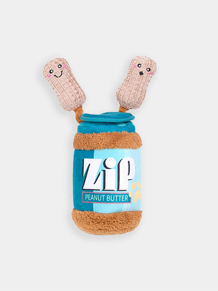 zippy-paws-peluche-fouille-pour-chien-Bungee-Burrow-beurre-de-cacahuete