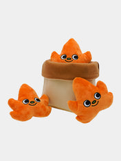 HugSmart-peluche-interactive-pour-chien-chiot-feuille-automne