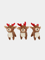    zippy-paws-peluche-pour-chien-Holiday-Miniz-3-Pack-Reindeer