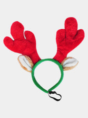     zippy-paws-serre-tete-chien-renne-noel